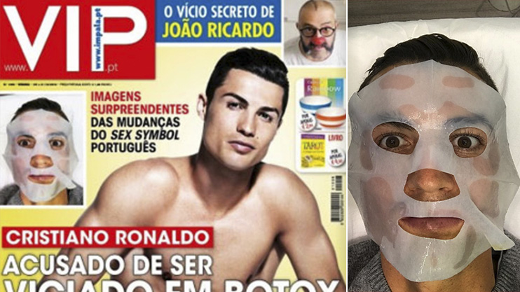 Ronaldo, acuzat că mânuiește mai bine injecțiile cu botox decât mingea