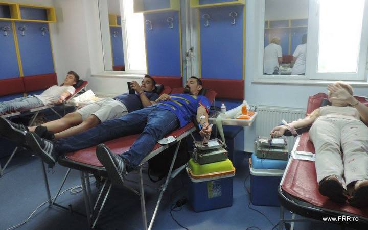 FRR continua seria actiunilor de donare de sange